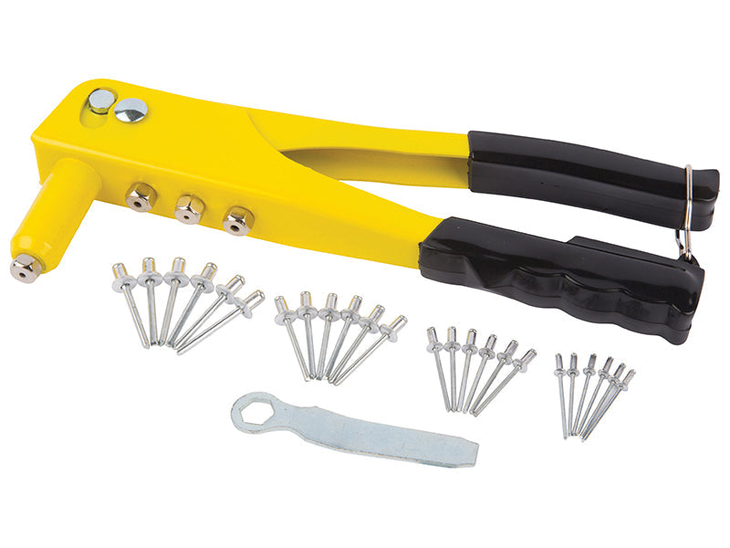 BlueSpot Tools Hand Rivet Gun + 60 Rivets