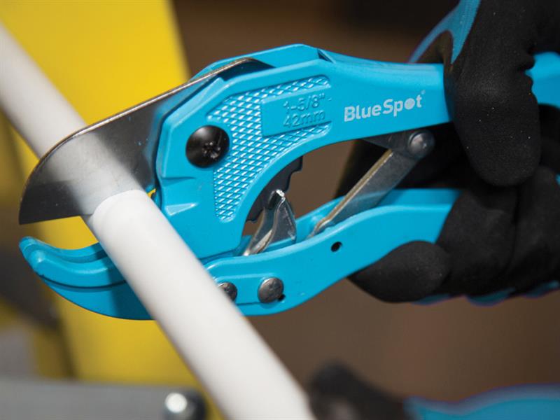 BlueSpot Tools Ratchet PVC Pipe Cutter 42mm