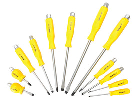 BlueSpot Tools Hex Drive Screwdriver Set,12 Piece