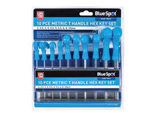 Load image into Gallery viewer, BlueSpot Tools Metric T-Handle Hex Key Set, 10 Piece