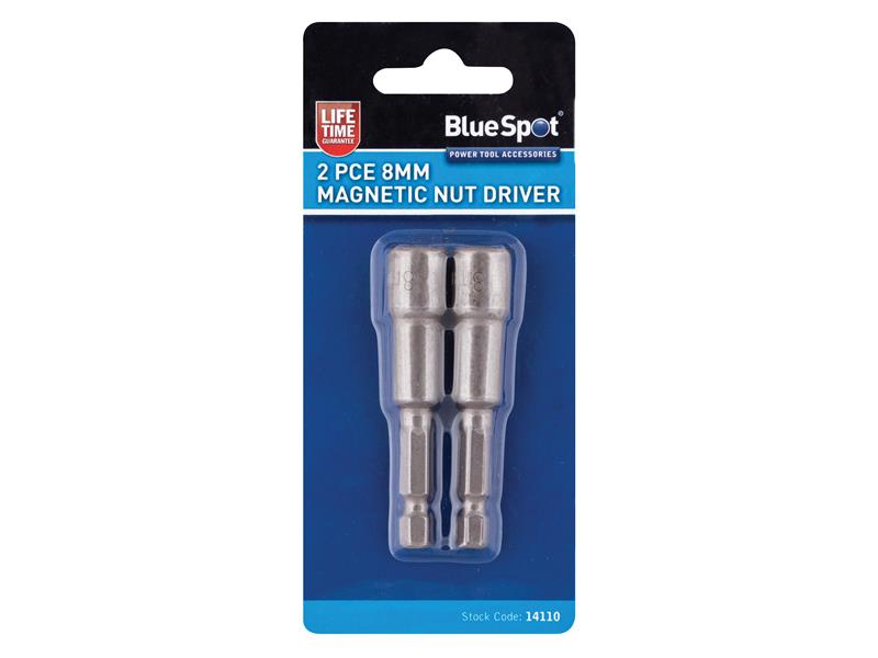 BlueSpot Tools Magnetic Nut Driver Set, 2 Piece