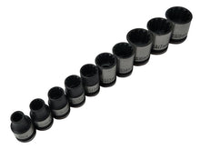 Load image into Gallery viewer, BlueSpot Tools 3/8in Drive Spline Socket Set Metric, 10 Piece