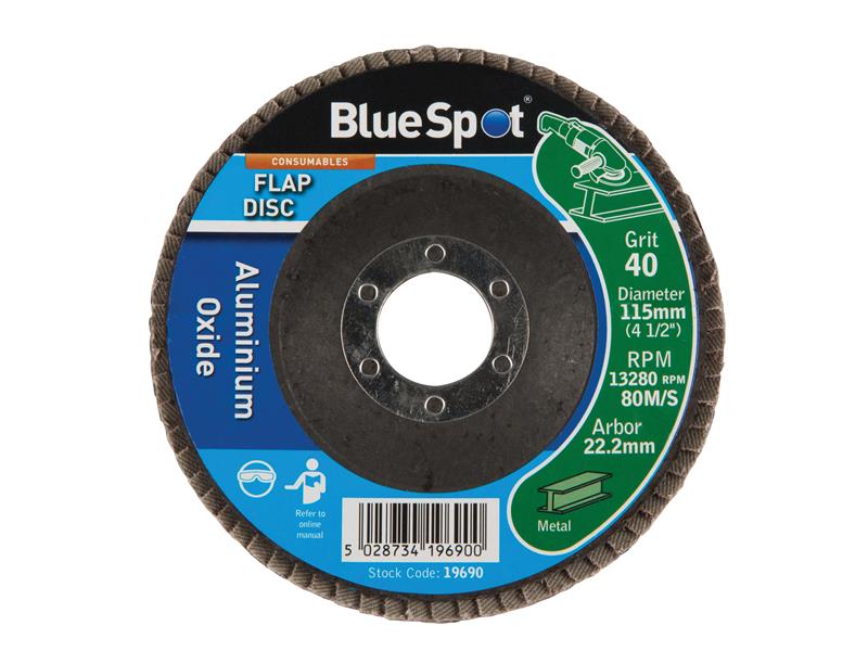 BlueSpot Tools Sanding Flap Disc