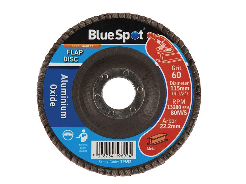 BlueSpot Tools Sanding Flap Disc