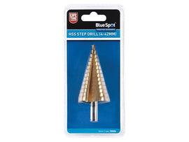 BlueSpot Tools HSS Step Drill 4-42mm