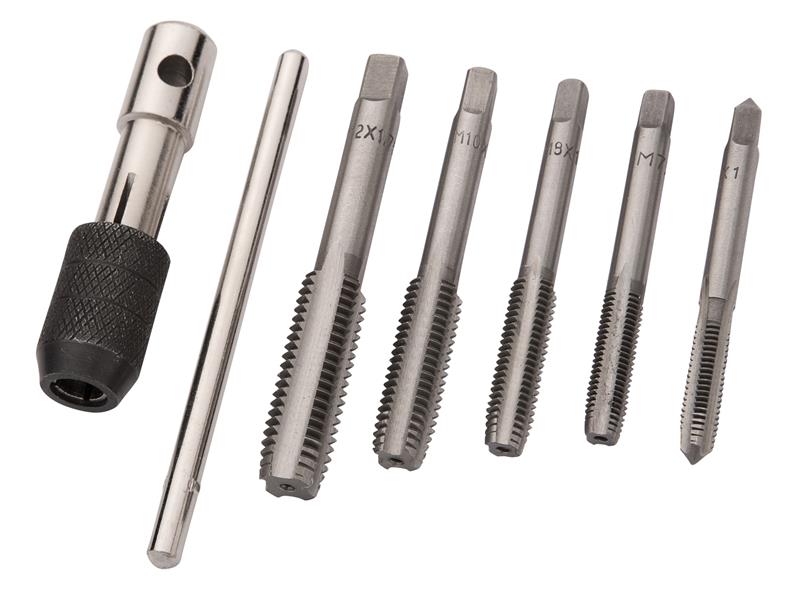 BlueSpot Tools Tap Set (M6-M12), 6 Piece