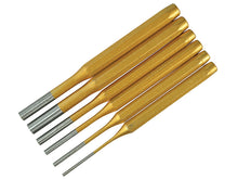 Load image into Gallery viewer, BlueSpot Tools Gold Pin Punch Set 6 Piece