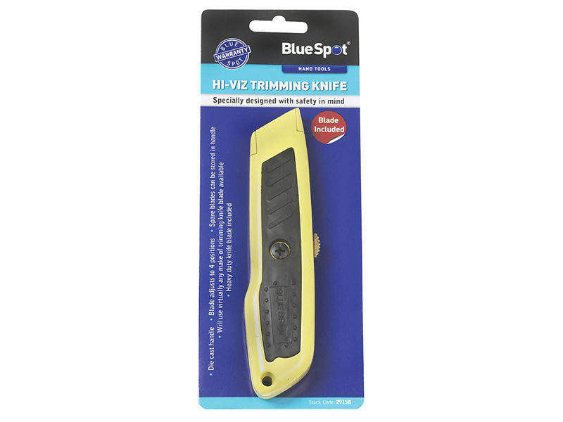 BlueSpot Tools Trimming Knife with Soft Grip