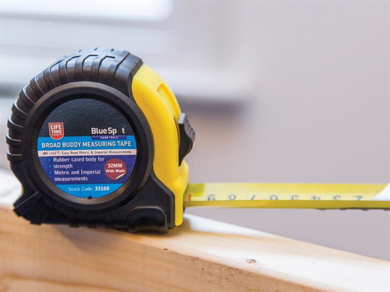 BlueSpot Tools Broad Buddy Pocket Tape