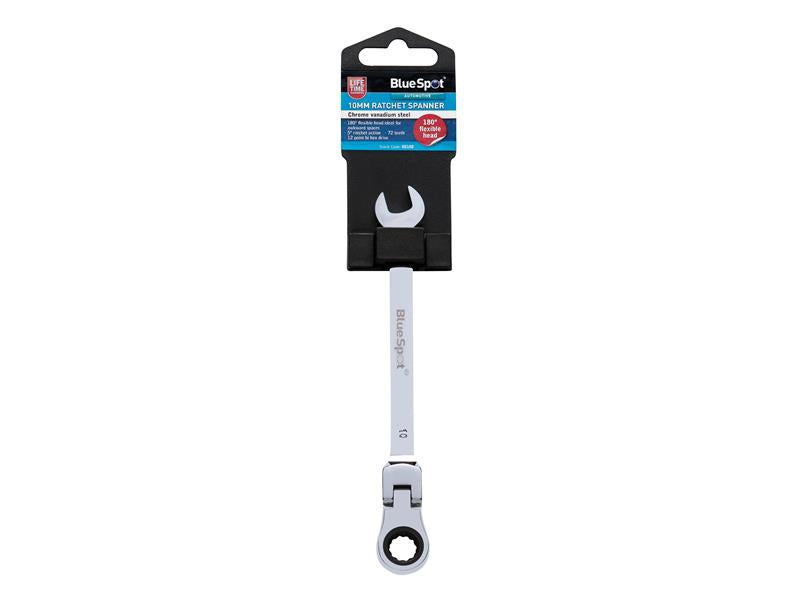 BlueSpot Tools Flexible Head Ratchet Spanner