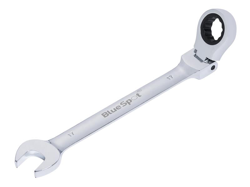 BlueSpot Tools Flexible Head Ratchet Spanner