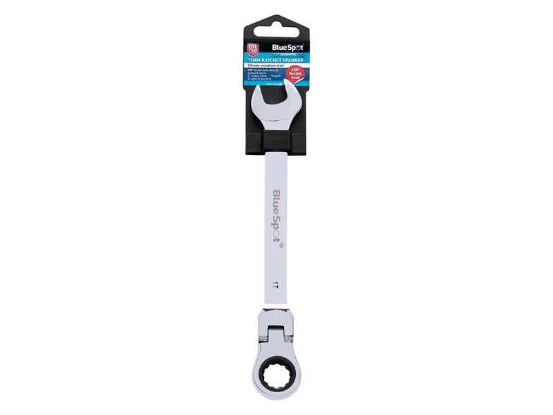 BlueSpot Tools Flexible Head Ratchet Spanner