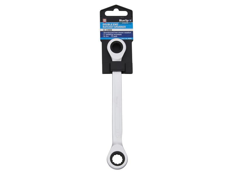 BlueSpot Tools Double End Ratchet Spanner