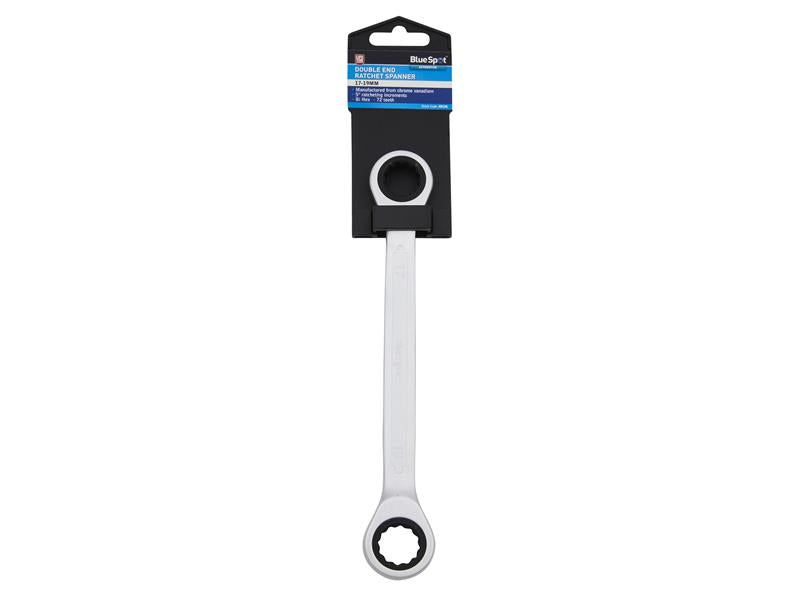 BlueSpot Tools Double End Ratchet Spanner