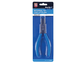 BlueSpot Tools Circlip Pliers Internal Bent 90‚Å∞ Tip 150mm (6in)