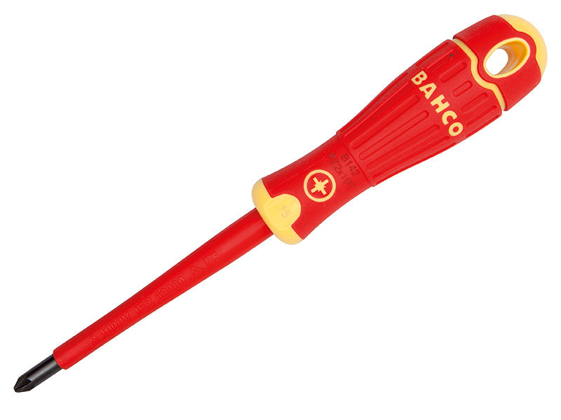 Bahco BAHCOFIT VDE Insulated Pozidriv Screwdriver