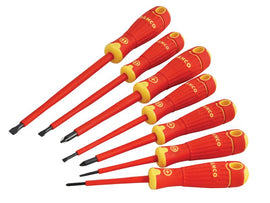 Bahco B220.017 BAHCOFIT Insulated Screwdriver Set, 7 Piece