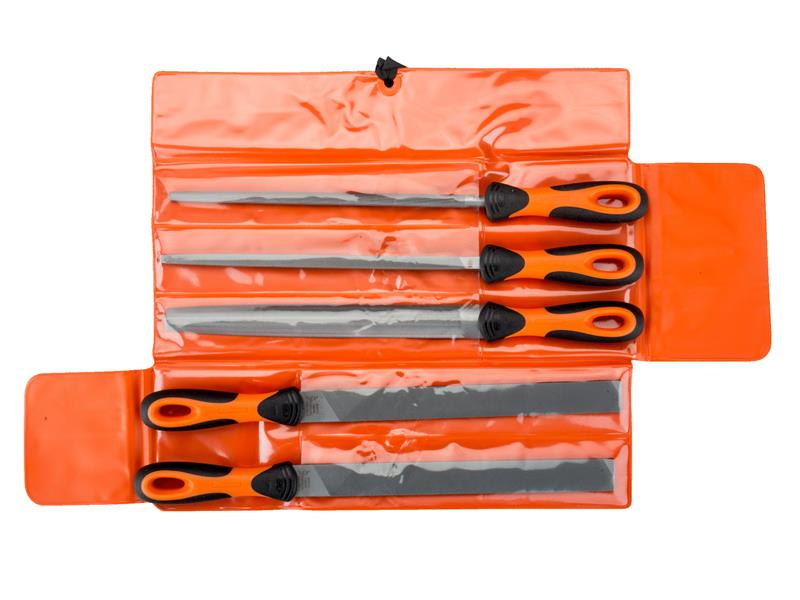 Bahco 250mm (10in) ERGO™ Engineering File Set, 5 Piece