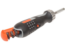 Load image into Gallery viewer, Bahco 808050P Pistol Ratchet Screwdriver &amp; 6 Bits