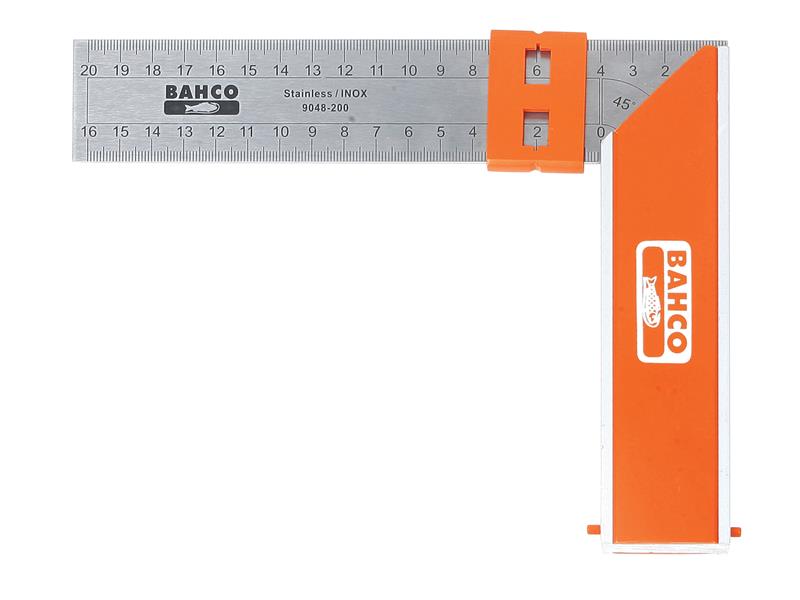 Bahco 9048 Aluminium Block & Steel Try Square