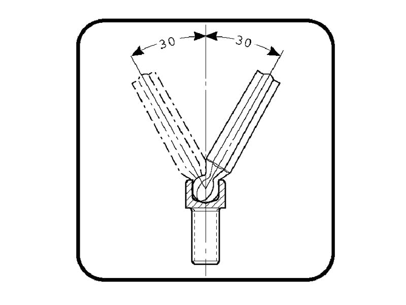 Bahco BE-9770 Metric Long Ball End Hex L-Key Set, 9 Piece