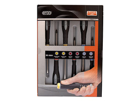 Bahco BE-9884S ERGO™ VDE Insulated Screwdriver Set, 6 Piece