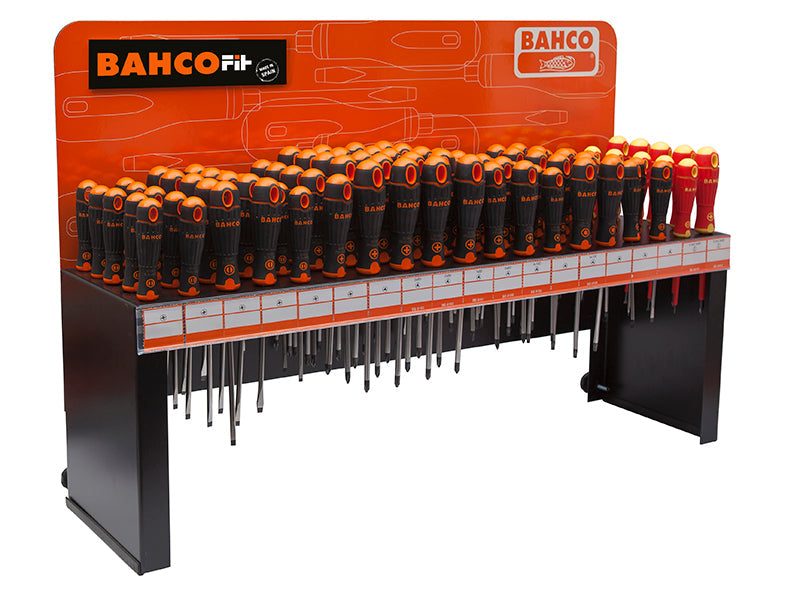 Bahco BAHCOFIT Screwdriver Display, 95 Piece