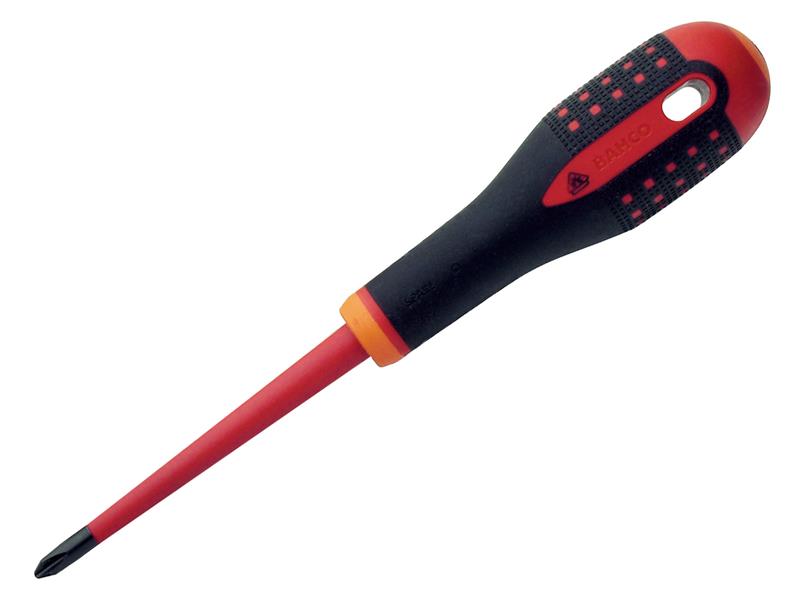 Bahco ERGO™ Slim VDE Insulated Screwdriver, Phillips