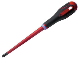 Bahco ERGO™ Slim VDE Insulated Screwdriver, Pozidriv