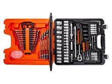 Load image into Gallery viewer, Bahco S108 1/4in &amp; 1/2in Drive Socket &amp; Combination Spanner Set, 108 Piece