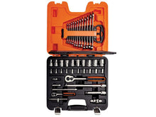 Load image into Gallery viewer, Bahco S410 1/4in &amp; 1/2in Drive Socket &amp; Spanner Set, 41 Piece