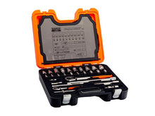 Load image into Gallery viewer, Bahco S410 1/4in &amp; 1/2in Drive Socket &amp; Spanner Set, 41 Piece