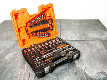 Load image into Gallery viewer, Bahco S410 1/4in &amp; 1/2in Drive Socket &amp; Spanner Set, 41 Piece