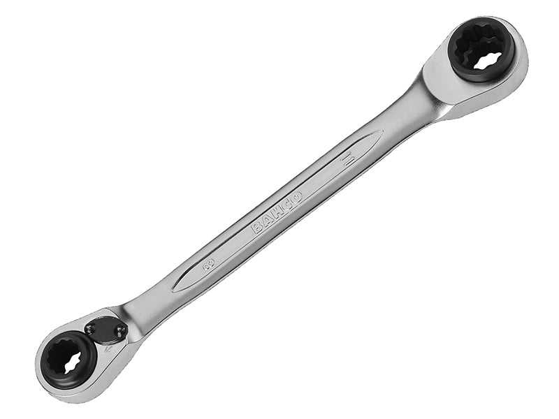 Bahco S4RM Series Reversible Ratchet Spanner Set