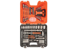 Load image into Gallery viewer, Bahco S910 1/4 &amp; 1/2in Drive Socket &amp; Spanner Set, 92 Piece