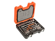 Load image into Gallery viewer, Bahco S910 1/4 &amp; 1/2in Drive Socket &amp; Spanner Set, 92 Piece