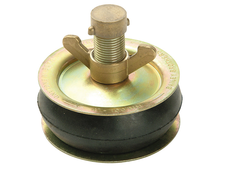 Bailey Drain Test Plug, Brass Cap