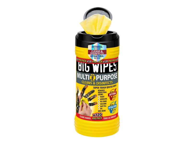 Big Wipes Multi-Purpose Pro+ Antiviral Wipes