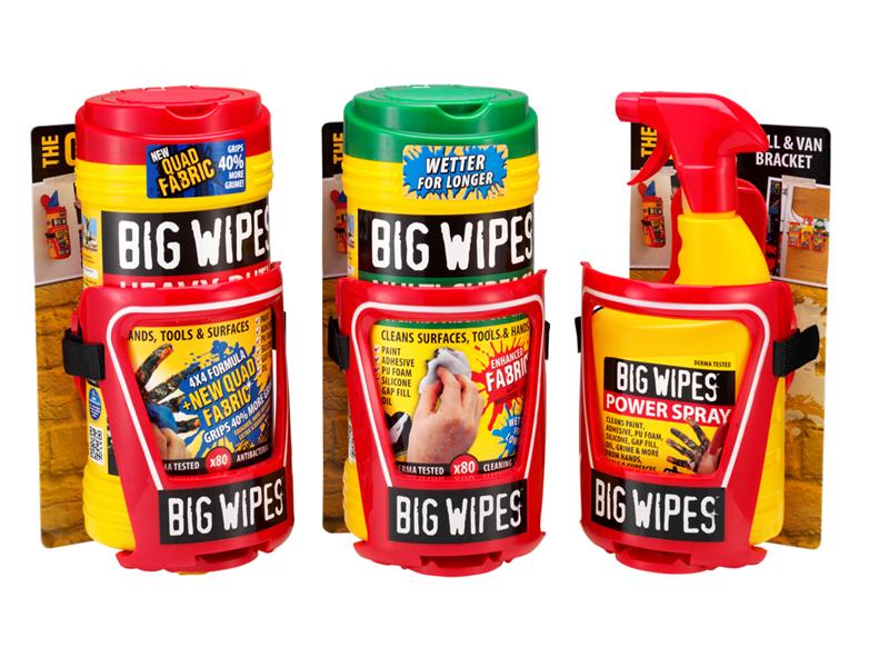 Big Wipes ‚ÄòCAGE‚Äô Van/Wall Bracket