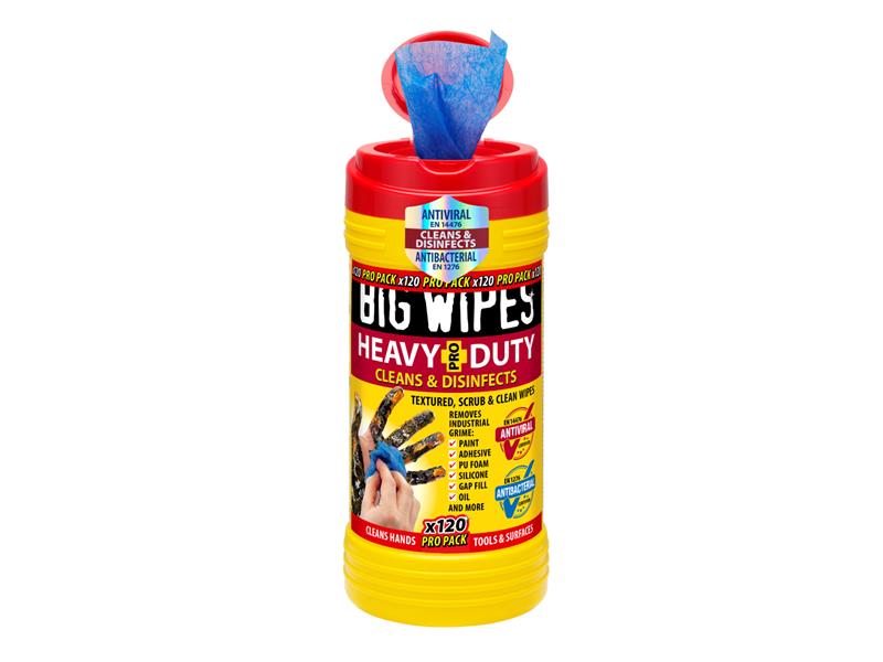 Big Wipes Heavy-Duty Pro+ Antiviral Wipes