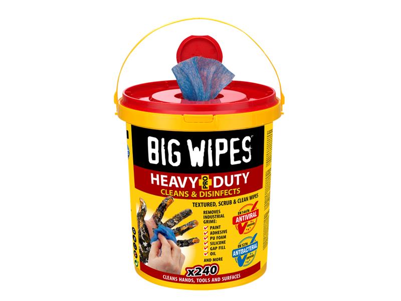 Big Wipes Heavy-Duty Pro+ Antiviral Wipes