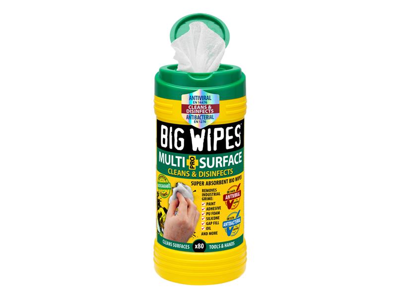 Big Wipes Multi-Surface Bio Pro+ Antiviral Wipes