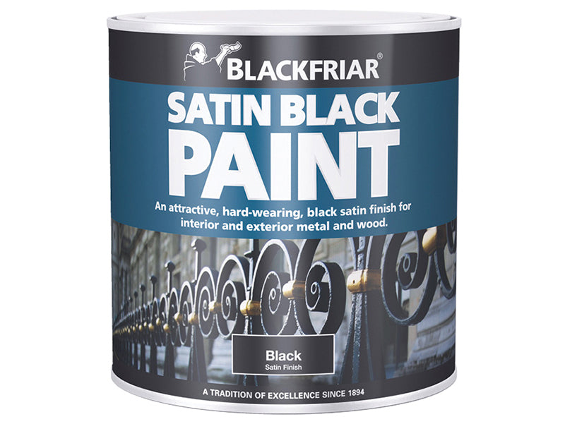 Blackfriar Satin Black Paint