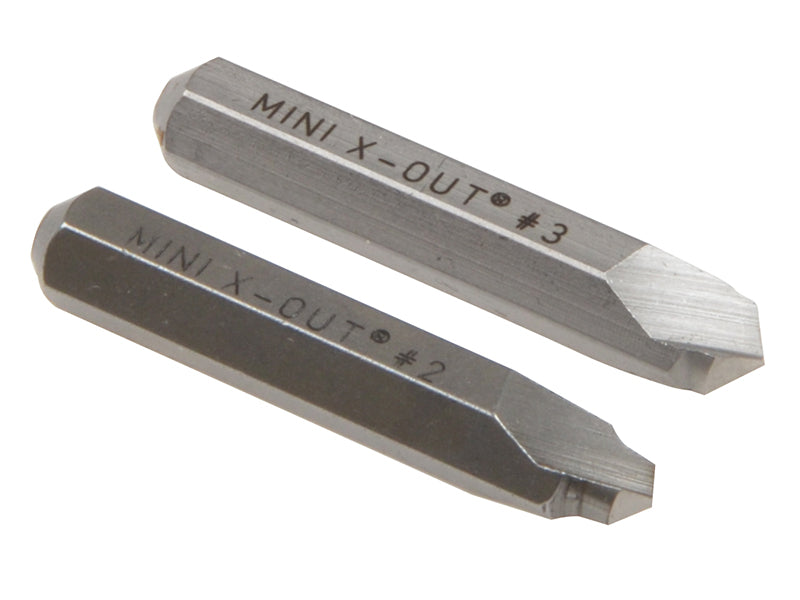 BOA Mini X-Out® Screw Extractors Wood Screw Sizes No.6-10