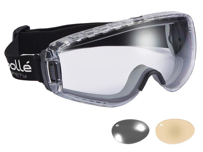 Bolle Safety PILOT PLATINUM® Ventilated Safety Goggles