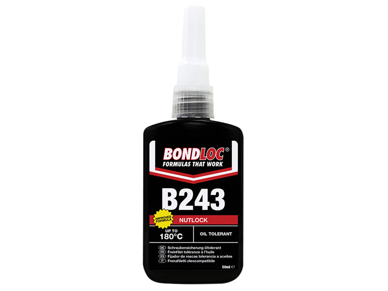 Bondloc B243 Nutlock Medium Strength Threadlocker