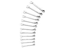 Load image into Gallery viewer, Expert Ratchet Combination Spanner Set, 12 Piece