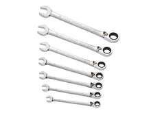 Load image into Gallery viewer, Expert Ratchet Combination Spanner Set, 7 Piece