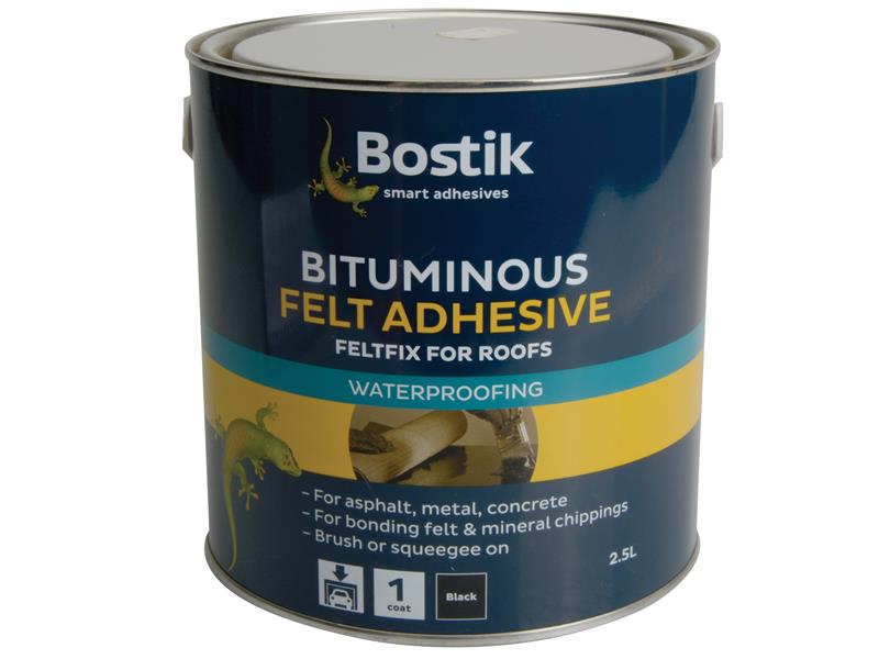 Bostik Bituminous Felt Adhesive 2.5 litre