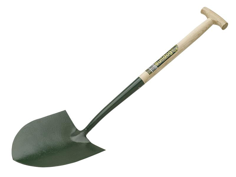 Bulldog 5RM2T Solid Socket Shovel Round No.2 T Handle